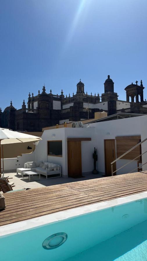 C-10 Vegueta Apartment - Private Rooftop Pool Las Palmas de Gran Canaria Eksteriør bilde