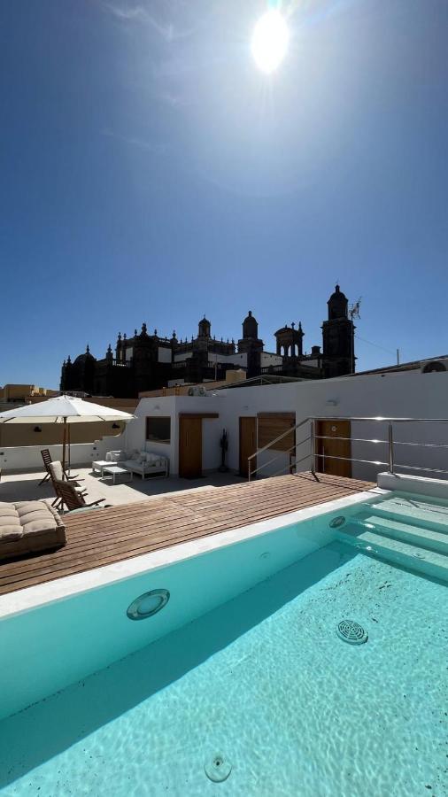 C-10 Vegueta Apartment - Private Rooftop Pool Las Palmas de Gran Canaria Eksteriør bilde